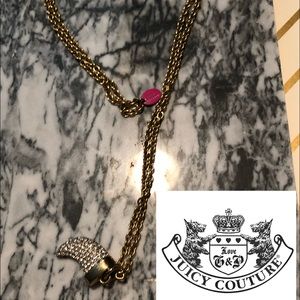 Juicy Couture Crystal Pendant Necklace